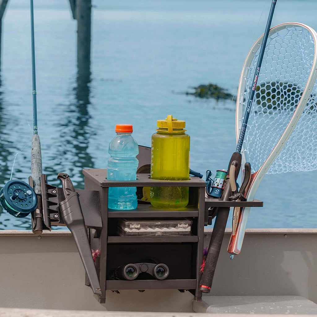 Boat Tote - The All-in-one rod holder and organizer for drinks, tools and  tackle.
